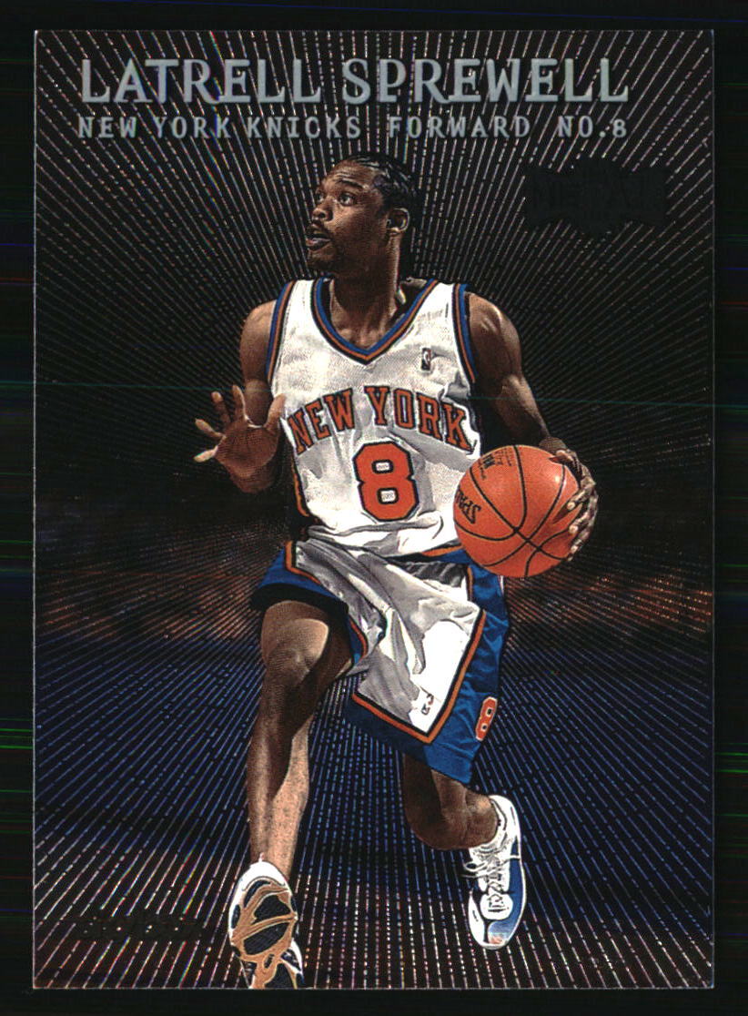 Latrell Sprewell 1999-00 Metal #116 BASKETBALL Card | eBay