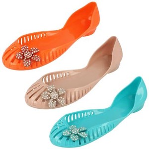 jelly ballerina shoes