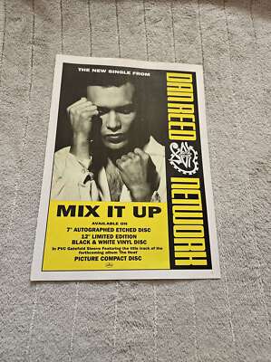 FPOT168 MAGAZINE ADVERT 12X8'' DAN REED NETWORK : MIX IT UP