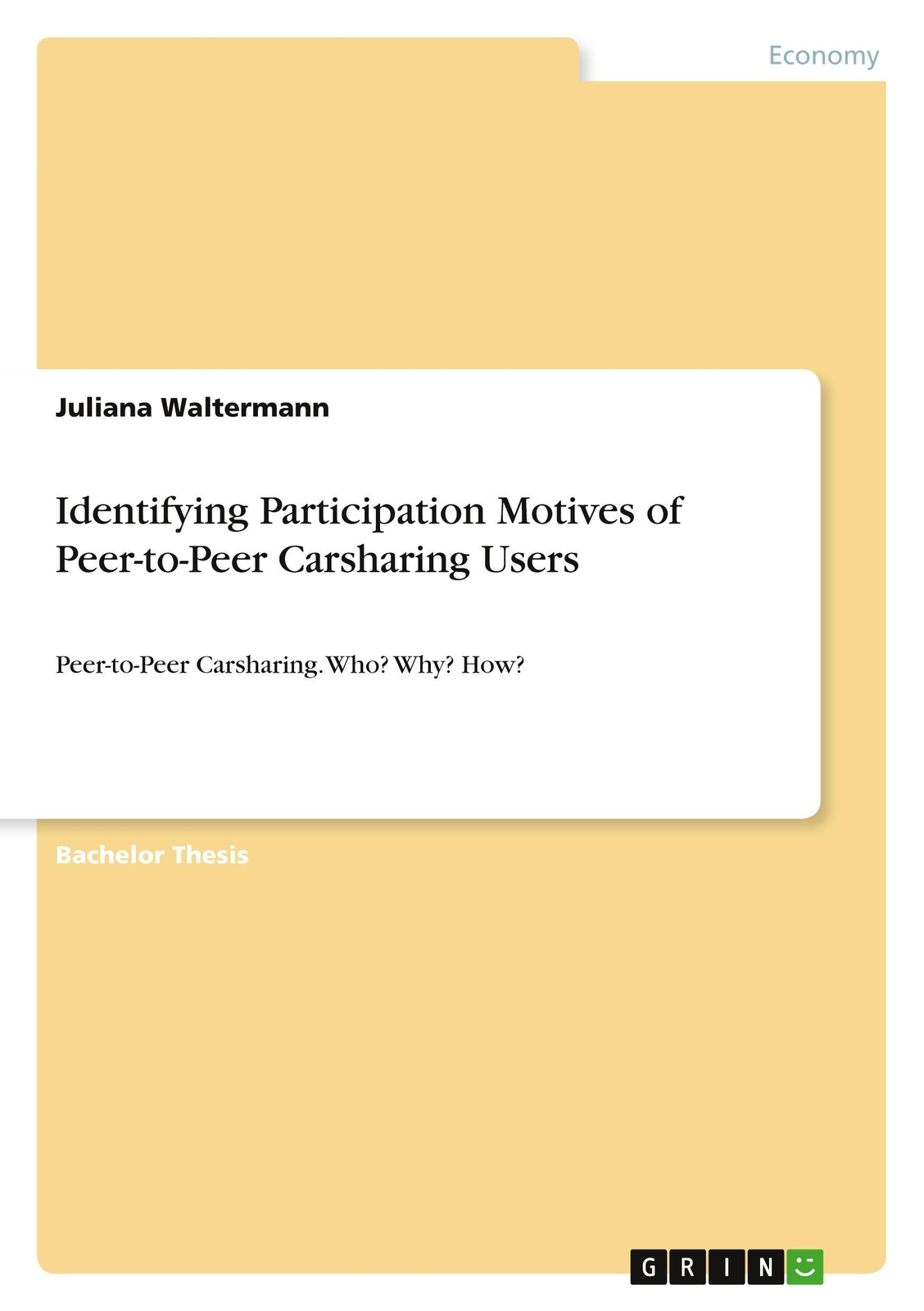 Thumbnail - Juliana Waltermann | Identifying Participation Motives Of