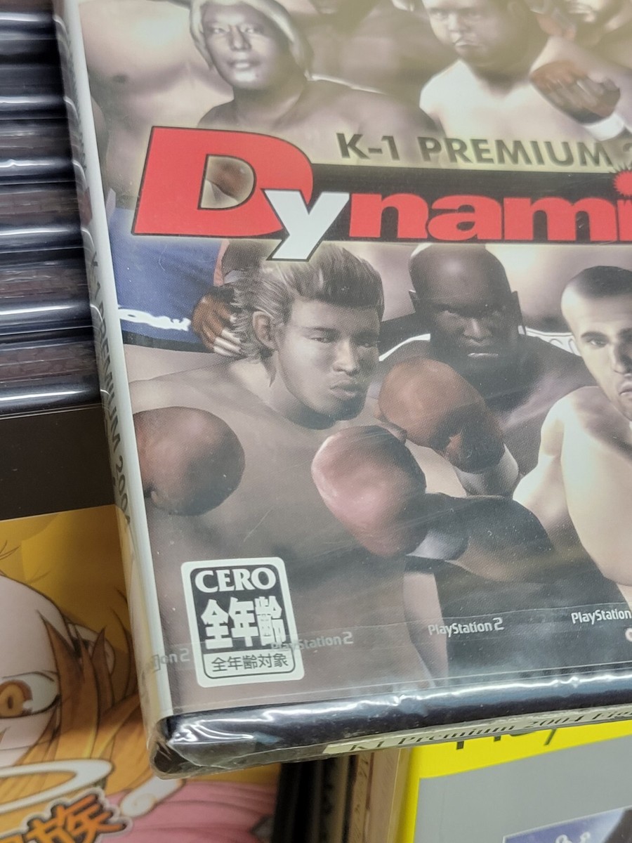 K-1 Premium 2004 Dynamite (Sony PlayStation 2, 2004) for sale