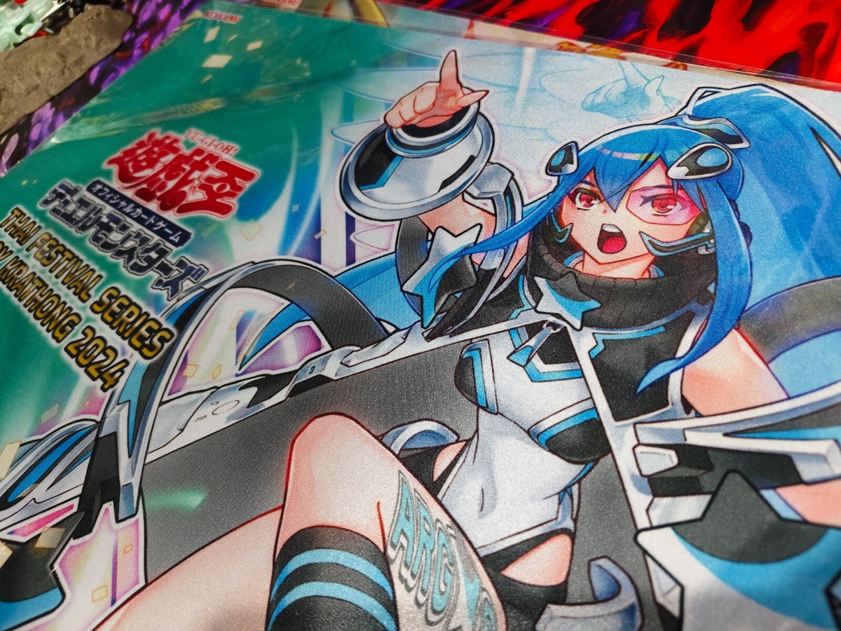 [新品未使用]遊戯王OCG プレイマット THAI FESTIVAL 2024 Yugioh Official Playmat 2024 OCG Thai Festival Loy Krathong