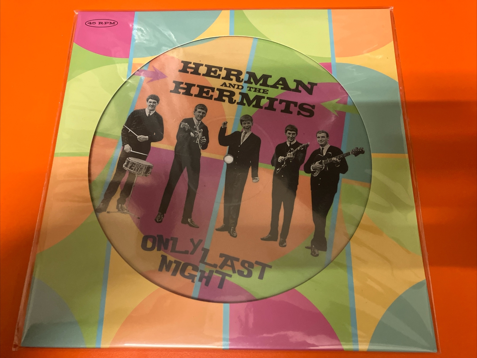 HERMAN & THE HERMITS - Only Last Night - LTD PIC DISC VINYL 10” EP RSD 2024 NEW