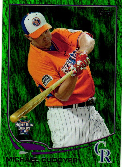 2013 Topps Update #US226 Michael Cuddyer Emerald
