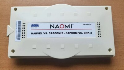 SEGA NAOMI MARVEL VS CAPCOM 2 UNL + CAPCOM VS SNK 2 SEGA NAOMI 2 IN 1 CARTRIDGE