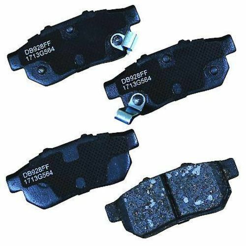 Disc Brake Pad SetPremium Gold Ceramic Rear Brake Pads CARQUEST