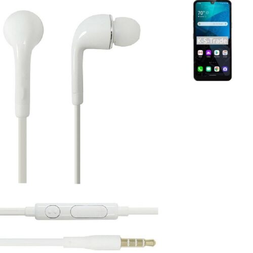 Earphones für LG Electronics Harmony 4 in ear headset stereo Ohrstecker weiß - Bild 1 von 3