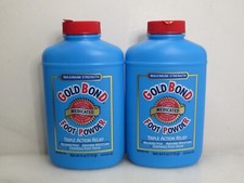 GOLD BOND FOOT POWDER TRIPLE ACTION RELIEF 4 OZ LOT OF 2