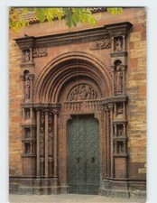 Postcard The Gallus Gate At Cathedral Basel  Switzerland