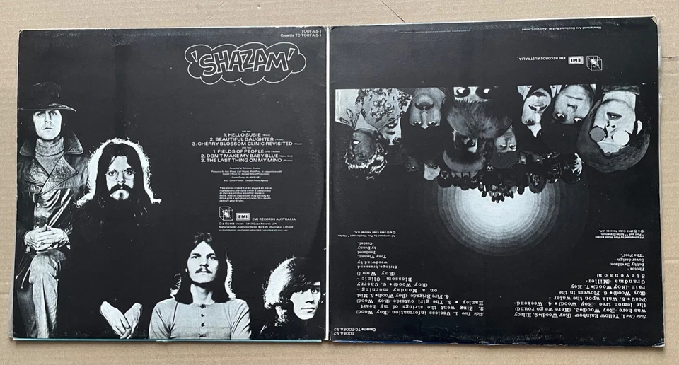 The MOVE Shazam / Move AUSTRALIA Promo 2 x LP CUBE Records TOOFA.5 (197?) VG/EX - Photo 3/4