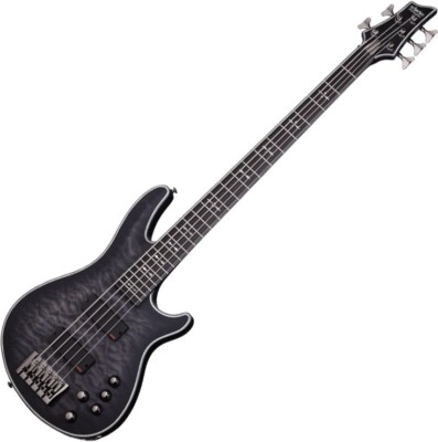 Schecter Hellraiser Extreme-5 Electric Bass See-Thru Black Satin
