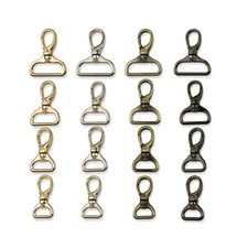 Bag Buckle Lobster Swivel Trigger Clip Spring Hook Keychain 16mm 20mm 25mm 32mm
