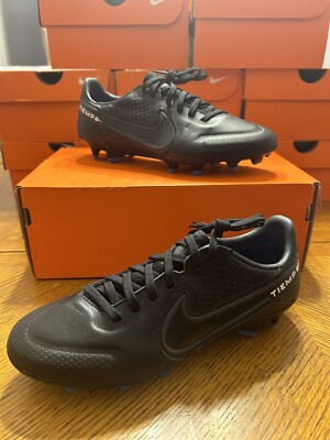 New Nike Tiempo Legend 9 Pro FG Black Soccer Cleats - Men's 5/ Women's 6.5