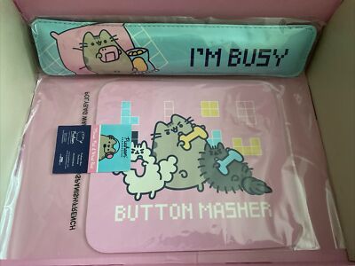 Pusheen Box Exclusive 2022 NIP Mouse Pad & Padded Wrist Rest Built by CultureFly