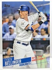 Cody Bellinger 2018 Topps Series 2 Highlights #CB-17 BLUE Parallel SP - DODGERS