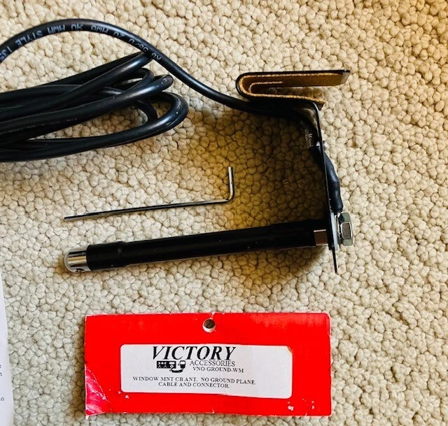 Victory VNO/Ground-WM 28" Window Mount CB Antenna - Image 2 of 4