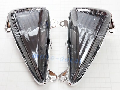 Front Turn Signals Light Lens Cover For Honda 2000 2001 XL650V Varadero Transalp