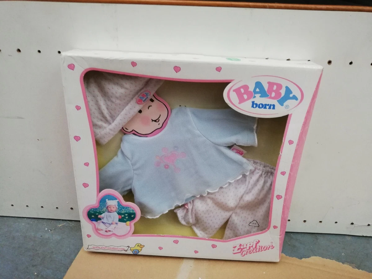 CAMISETA, PANTALONES Y GORRA COMPLETOS BABY BORN ZAPF CREATION 2004