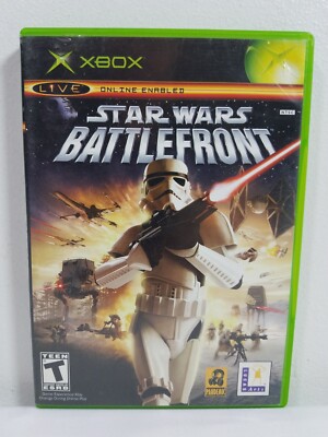 Star Wars Battlefront Original Xbox Complete CIB