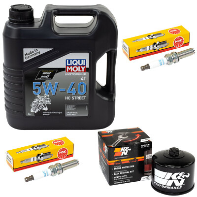 Set Inspektion für BMW R 1200 GS LC Adventure 2013-2018 Öl 4L Ölfilter Zündkerze