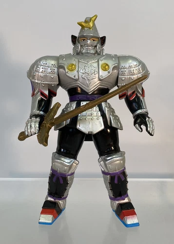 Vintage 1995 MMPR Power Rangers Silent Knight 8” Evil Space Aliens Complete