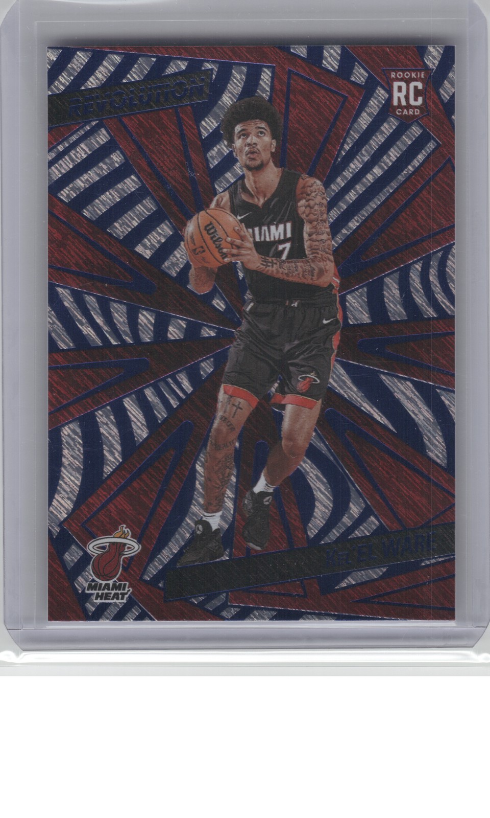 2024-25 Panini Revolution #102 Kel'el Ware Blue Storm B1R2C79