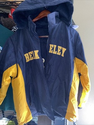 Vintage Cheneral Reversible BERKELEY CAL BEARS Jacket Sz XL Zipper VEST Rare
