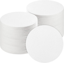 100 Sheets round Microwave Kiln Papers 4.7 Inch Ceramic Fiber Paper Insulation C