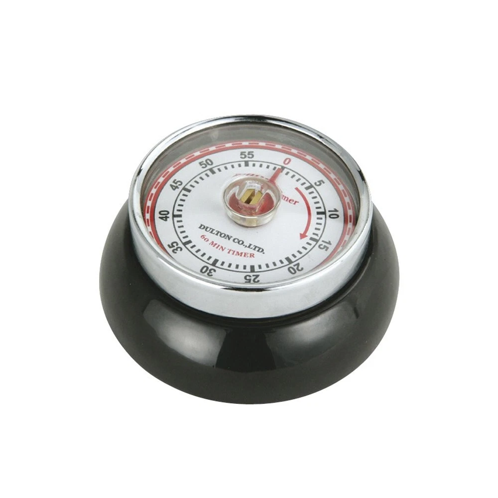 Zassenhaus Magnetic Retro Kitchen Timer– Classic Mechanical Cooking Timer, Black
Opens in a new wind