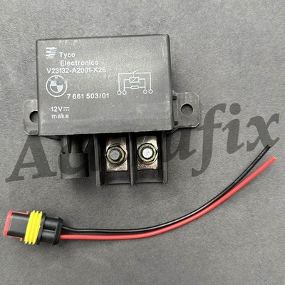 Brand New 12VDC DC Relay With Cable V23132-A2001-X26 for BMW