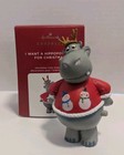 Hallmark Ornament 2020 "I Want A Hippopotamus For Christmas"Magic Sound — photo 1