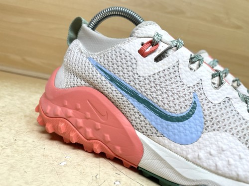 Nike Air Zoom Wildhorse 6 Trail Running Trainers Women's Size UK 6 White & Pink - Picture 7 of 20