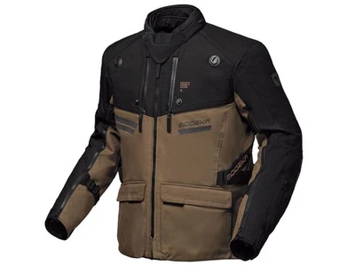 Modeka Atlaz Motorradjacke Herren (braun / schwarz) - Bild 1 von 3
