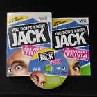 You Don't Know Jack Nintendo Wii CIB NTSC-U/C Tested