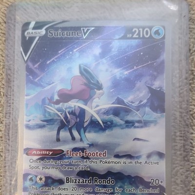 Suicune V GG38/GG70 Crown Zenith: Galarian Gallery Holo