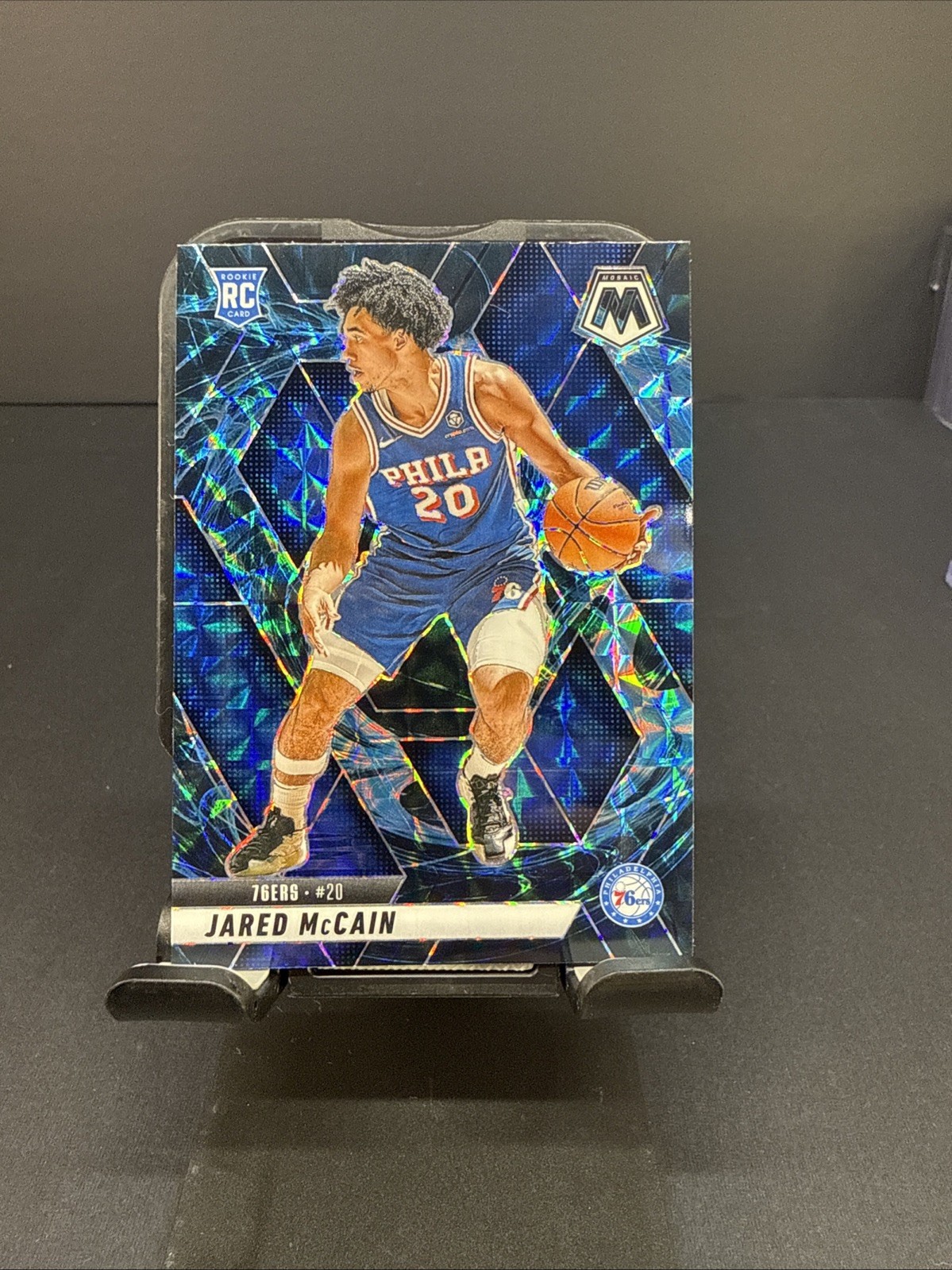 2024-25 Mosaic Jared McCain Rookie Genesis Case hit #228