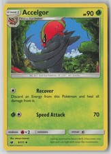 Accelgor 9/111 Pokemon Crimson Invasion Uncommon Near Mint Card NM 1