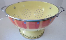 Pfaltzgraff Napoli Metal Strainer Steamer Colander