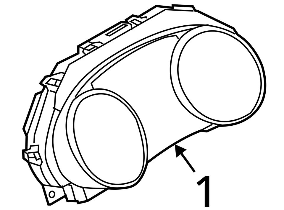 19 20 Nissan NISSAN MURANO Speedometer Instrument Cluster Foto 3 de 3