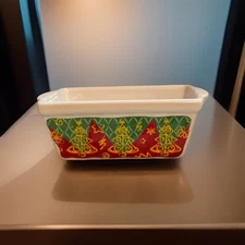 Mini Loaf Ceramic Pan Baking Dish - Set of 2