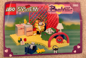 Lego Belville sets 5860 and 5840; Complete with instructions; no boxes