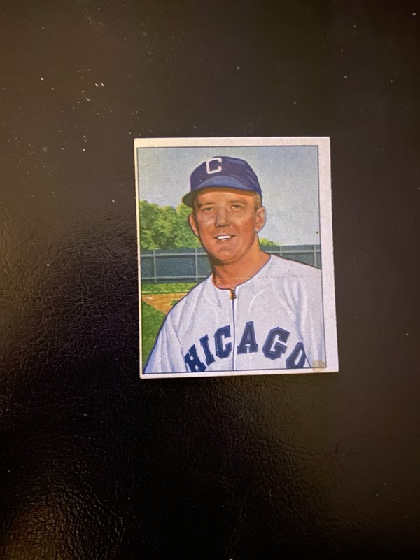 1950 Bowman Baseball Cass Michaels Chicago White Sox #91 EXMT (OC)
