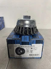 pferd 3-1/2” wire cup brush standard twist for angle grinder