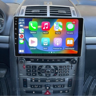 2+64G Für Peugeot 407 2004-2008 Android 15 Carplay Autoradio GPS NAVI WIFI FM BT