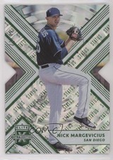 2018 Elite Extra Edition Status Emerald Die-Cut 21/49 Nick Margevicius #90 fm0