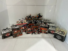Collectible Harley-Davidson toy motorcycles