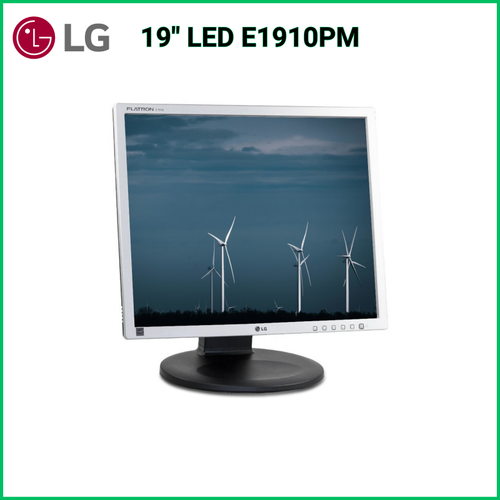 19" ECRAN LED LG E1910PM 1280 x 1024 4:3 VGA DVI - Photo 3/4