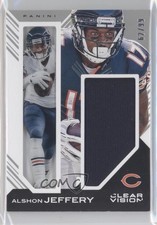 2015 Panini Clear Vision Framed Fabrics 62/99 Alshon Jeffery #AJ t1l