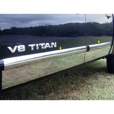 For Nissan Titan 2004-2015 Saa I-type Polished Body Side Moldings For Nissan Titan 2004-2015 Saa I-type Polished Body Side Moldings