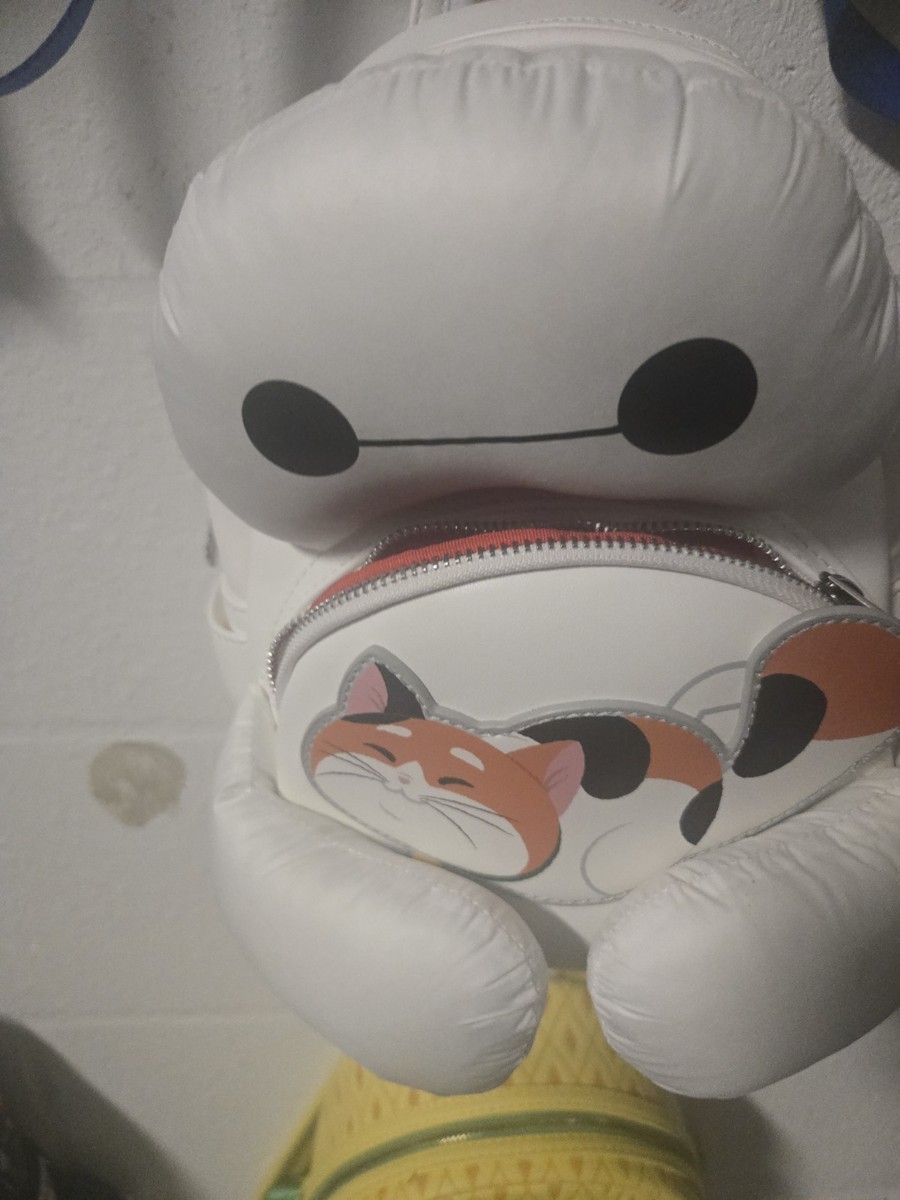 Disney Parks Baymax and Mochi Loungefly Mini Backpack – Big  display picture 1